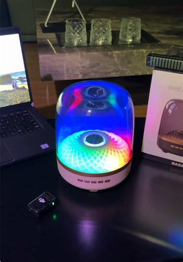 Loa Bluetooth Pin Trâu Bass Căng LED RGB Cực Đẹp #loa #loabletooth #loadeban #xuhuongtiktok
