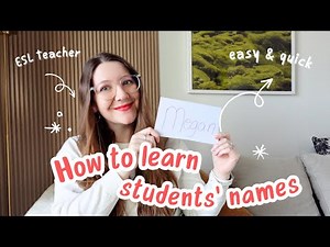HOW TO remember students' names 7 tips | Easy & quick techniques, life-savers for ESL teachers