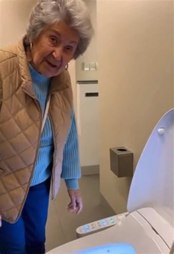 Granny pushed the wrong button 🚽👵🏻 #meme #brainrot #granny #japan | brainrot meme