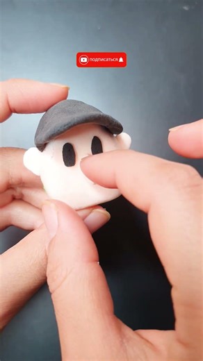 Sir Mustache Was Born #diy, #clay, #minifigures