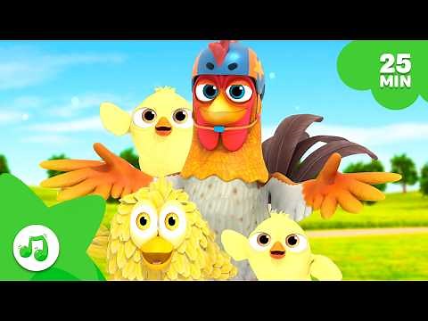 Counting on the Farm [25 min] Children's Learning Songs | Zenon's Farm