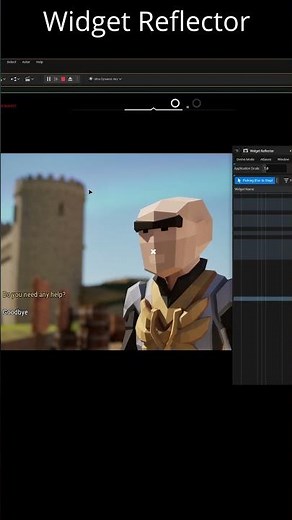 Unreal Engine 5 Widget Reflector: Debug Widgets #unrealengine5