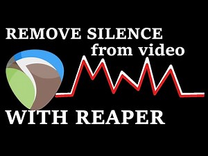 How To Auto-Remove Silence From Your Videos with REAPER