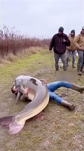 Giant Catfish Body-Slams This Guy 😂🐟 | Chaos Erupts on Riverbank