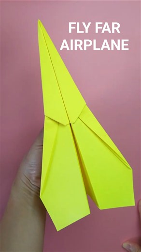Best Paper Airplane that flies Far easy #shorts
