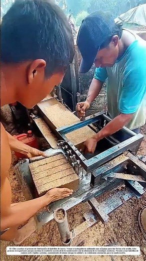 El arte de moldear ladrillos de barro: Cómo la tradición se mezcla con la tecnología