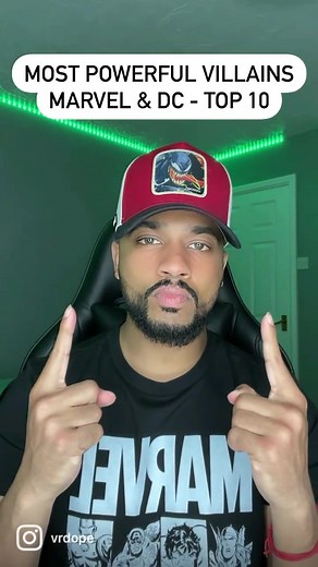 Most Powerful Marvel/ DC villains #marvel #marvelstudios #dccomics #dc #villains #omg #fypシ
