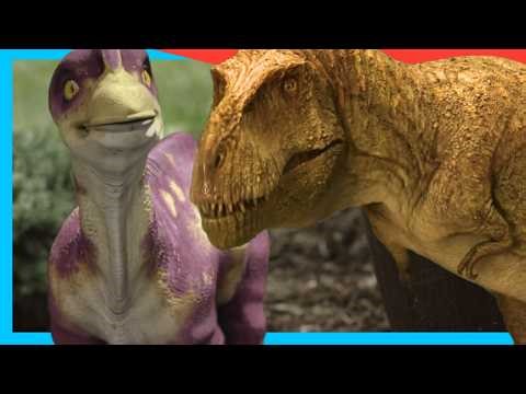 🦖 Baby Brachiosaurus vs T-Rex?! Dinosaur Hatchling Adventure | Dino Kids | Dinosaur Shows for Kids