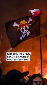 A cartoon skull and crossbones has been seen among crowds of protesting youngsters from Asia to Africa to Latin America and Europe. Born in the cult manga series “One Piece”, the emblem has become the flag of Gen Z anti-establishment demonstrations worldwide. The Luffy flag was first sighted flying over the heads of young demonstrators during recent rallies in Indonesia, where the government threatened to ban it. It has been described as an "emotional" emblem and a "unifier" of young people who 