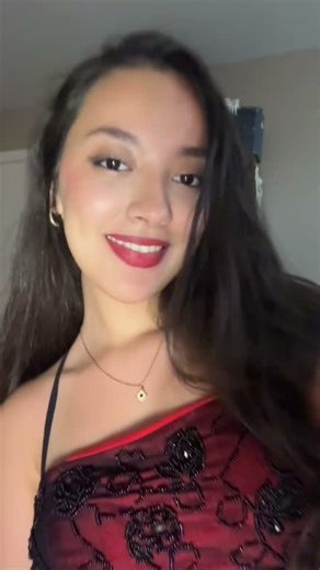 Black Red Spaghetti Straps Mermaid Bridesmaid Dress with Beading #bridesmaids #dress2026