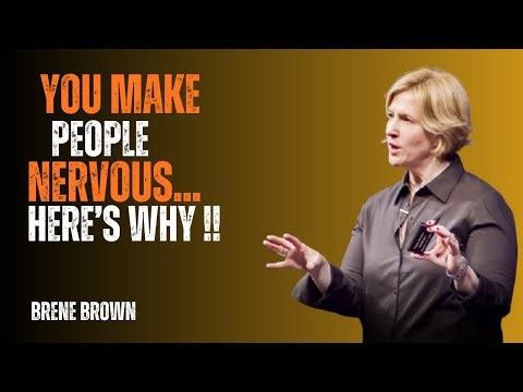 8 Signs You Intimidate People Without Realizing It | Brené Brown Best Speech on Confidence &Presence