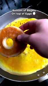 Bacon, Egg & Cheese Bagels 🥯 Easy Low Calorie/High Protein Breakfast that's perfect for meal prep or if you're cooking for a family! 💪❤️ Here's what you'll need to make it 🤩 8 Bacon Medallions 🥓 (from @musclefooduk) 4 Bagel Thins 🥯 4 Eggs 🥚 2 Low Fat Cheese Slices 🧀 & here's how to make them 👇 1. Cook off 8 Bacon Medallions in a pan 2. Crack 4 eggs into a large bowl, whisk them together then add them to a large frying pan. I seasoned with Salt, Pepper, Garlic Granules & Chilli Flakes 3. 