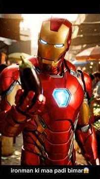 Iron Man ki Maa Bimar Pad gayi 😢 #shorts #ironman #hulk #maa