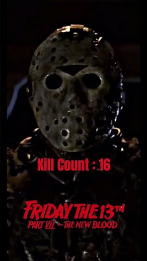 Top 7 highest “Friday the 13th” kill counts