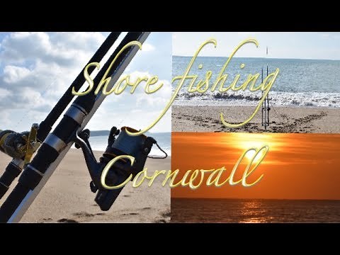 Shore Fishing UK - Beach Fishing in Cornwall - Loe Bar Beach