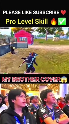 MY BROTHER COVER 🤯 #shorts #jonathangaming #youtube #ipadmini5pubghandcam #tournament #bgmi #gaming