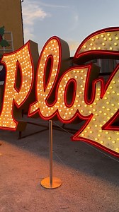 5.1K views · 68 reactions | **Trivia Tuesday Reveal!** In 2022, we restored and lit our 22nd sign - the Plaza! Can you tell us how many light bulbs were replaced during the sign’s restoration? ANSWER: 576 | The Neon Museum | Facebook
