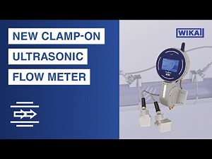 WIKA ClampSonic™4 clamp-on ultrasonic flow meter: Accurate, non-invasive flow measurement