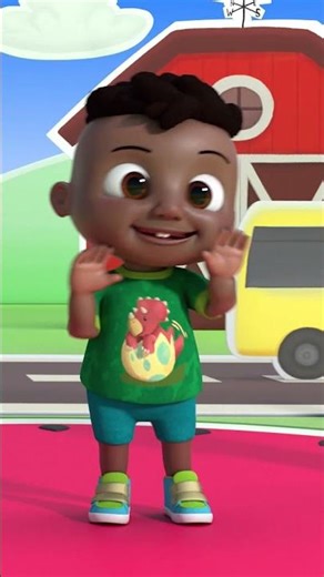 CoComelon Dance Mat Challenge! 💃Wheels On The Party Bus #kids #shorts