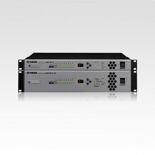 MTX Series - Overview - Processors - Products - Audio - Yamaha - Business - UK and Ireland