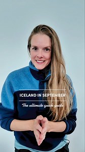 Who’s coming to Iceland in September? 🙋‍♀️🙋🙋‍♂️ September is an awesome month to visit Iceland! ✈️🍂👌 Most summer activities are still available at the beginning of the month, AND you might even spot the northern lights! 🤩✨💚🤞 Let us know in the comments if you have any questions about Iceland in September! 💬❤️ Check out our full guide about visiting Iceland in September on Guide to Iceland’s website ✨🇮🇸✨ | Guide to Iceland