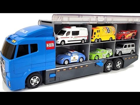 13 Box Cars Mini car｜Tomica opening and put in Okatazuke convoy