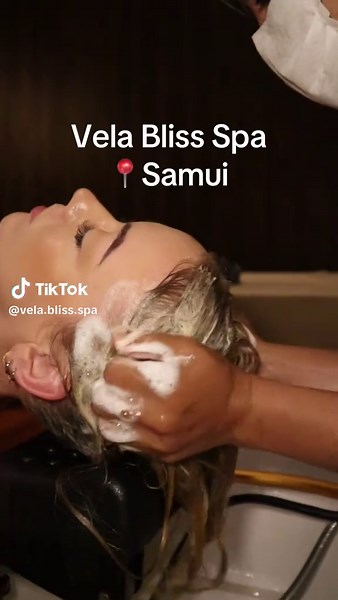 ASMR Hair Spa Experience at Vela Bliss Spa