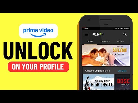 How to Unlock Prime Video Account || Remove PIN