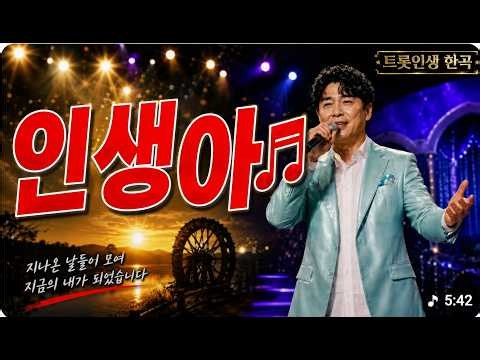 🎵 인생아 🎺｜가슴을 울리는 중년 트로트 💖｜감성 정통 트로트🔔