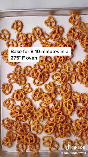 Savory Spicy Parmesan Pretzels Recipe