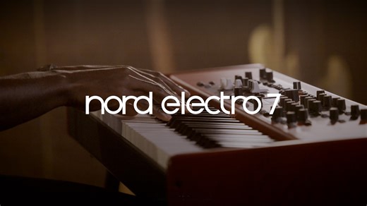 Introducing the Nord Electro 7 - a powerful new generation of our Electro series. The Nord Electro 7 elevates the Electro series with a brand new Synth Section, dedicated per-section effects and a refined panel design with a high-resolution color display. Combining our latest piano features with the Organ and Rotary Speaker from the acclaimed Nord Organ 3, the Nord Electro 7 offers exceptional versatility in a lightweight, stage-ready instrument. Read more at nordkeyboards.com. | Nord Keyboards