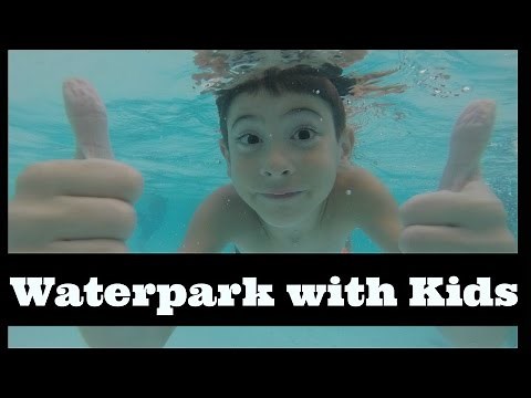 Underwater Waterpark Swimming | Water Slides | Lazy River