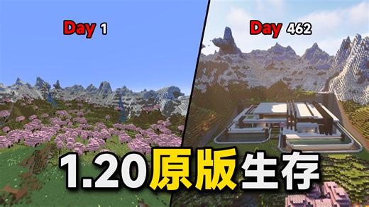 1.20原版生存：挑战全成就全生物！第462天