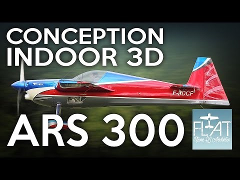ARS 300 - Conception d'un Avion 3D Indoor - FLAT Aerobatics