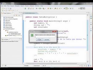 Ciclo for en Java con el IDE Eclipse
