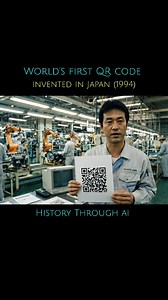 📱 The Birth of QR Code: Japan’s Smart Invention That Changed the World Did you know the QR Code was invented in Japan in 1994? Developed by Denso Wave, this square-shaped code was created to track automotive parts—but today, it powers payments, tickets, menus, and digital access worldwide. A small Japanese innovation with a massive global impact 🚀 [QR code invention, Japan technology, Denso Wave, barcode evolution, digital innovation, Japanese inventions] [#QRCode, #JapanInnovation, #DensoWave