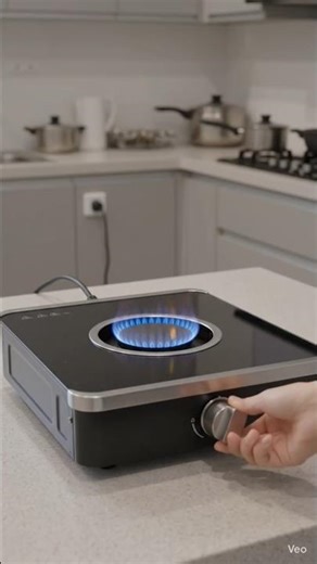 No Gas Needed! Electric Stove for Home🥰😱#kitchen #utilityproducts #gasstove #stove#ecostove#stovetop