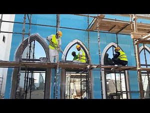 # How to install GRC window decoration # GRC moulding window decor