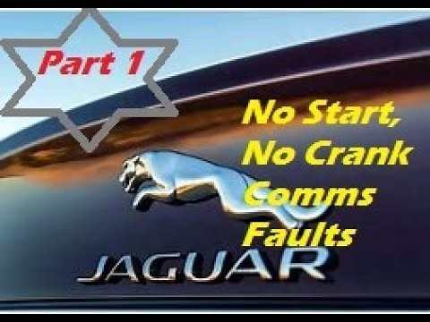 Jaguar X Type No Start No Crank CAN Comms Faults (Part 1)
