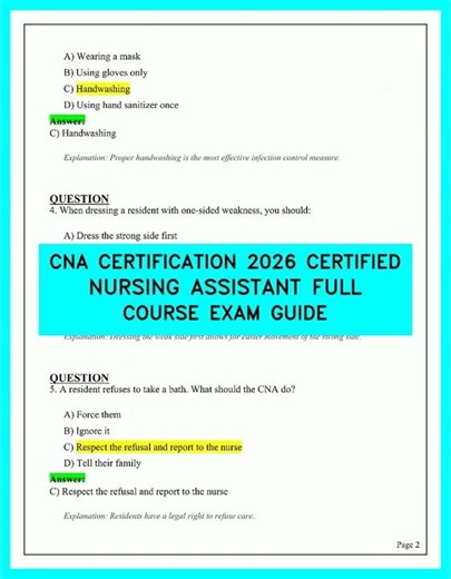 CNA Practice Test Chapter 7: 20 Questions You MUST Master to Pass in 2026