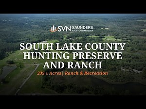Florida Ranch For Sale | South Lake County Hunting Preserve and Ranch | 235 ± Acres | Groveland, FL