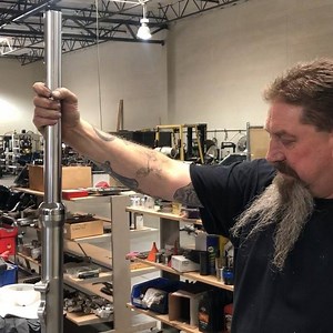 1.7K views · 56 reactions | We’ve done it ! BBPerformance 39 mm Cartridge kit and extensions with Springs and correct spring rate for Dynas and FXRs see full video on Youtube #bigbearperfomance #fxr#dyna#harleyperformance#bigbearchoppers | Big Bear Performance | Facebook