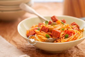 Espaguetis [Recipe   Video] Dominican Spaghetti