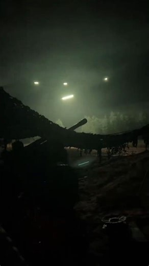 Watch the Path of 105mm Shells in Total Darkness! 🚀