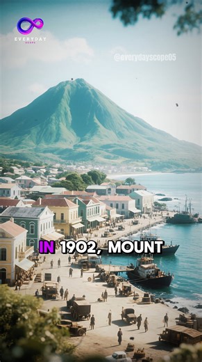 The Volcano That Killed Thousands Overnight — Mount Pelée Eruption ________________________________________ Description: In 1902, Mount Pelée erupted in Martinique, destroying the city of Saint-Pierre. Thousands died within minutes, leaving only a handful of survivors. One of the deadliest volcanic disasters in recorded history. Subscribe and follow for more dark history and real-life shocking events. #volcanodisaster #truestory #shorts | EverydayScope