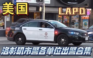 【LAPD、LAFD】洛杉矶市警、洛杉矶消防各单位相关载具出警合集