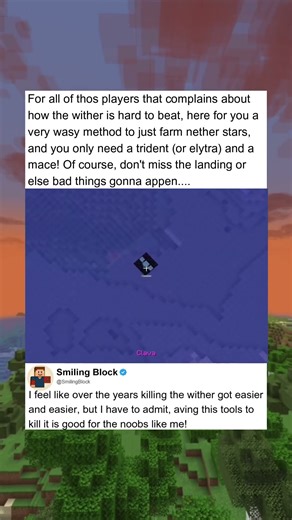 easy wither kill #minecraft