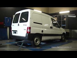 Reprogrammation Moteur Citroen Berlingo 1.6 hdi 75cv @ 116cv Dyno Digiservices Paris