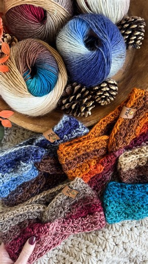 57K views · 1.8K reactions | Comment CSEAR8 and I’ll send the link to the free pattern on the blog. Cozy, quick, and so easy to personalise in six sizes. The Chunky Suzette Ear Warmer is the perfect winter make — fast to stitch, simple to finish, and beautiful every time. Designed in Prism from @marymaximofficial 臨 #crochetearwarmer #crochetheadband #crochetpattern #wintercrochet #handmadegifts | MJ's Off the Hook Designs | Facebook