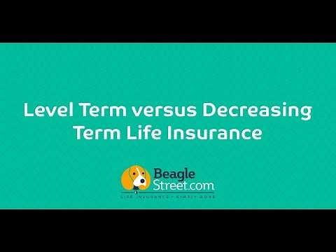 Level Term vs Decreasing Term - What's the Difference?